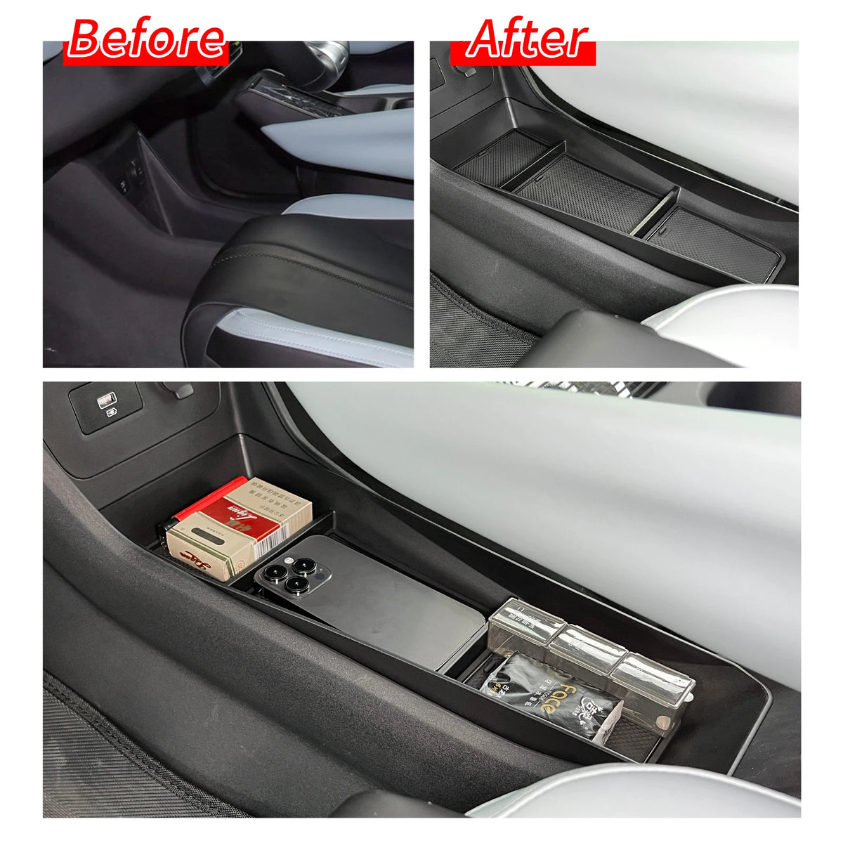 Mini Center Console Storage Tray for BYD Dolphin Mini / Seagull