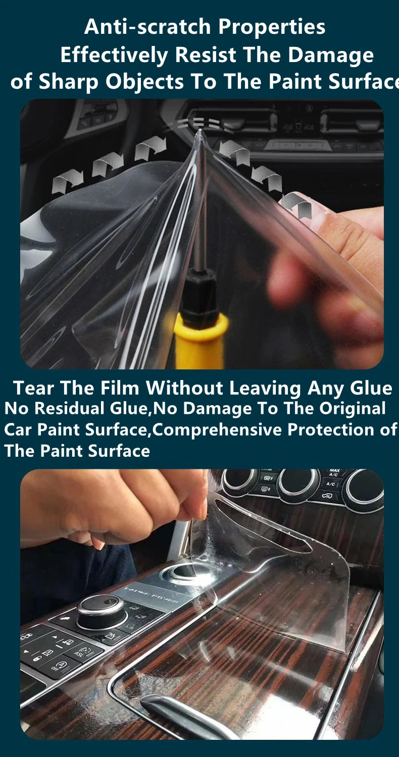 TPU Interior Screen Protective Film for Chery Jaecoo J8 2023–2024