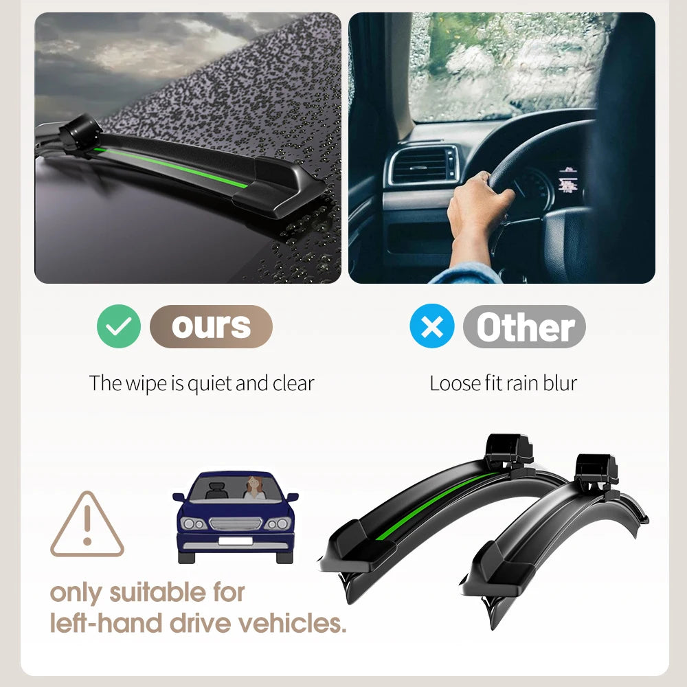 BYD Dolphin EA1 Wiper Blades (2021–2023) – 2PCS