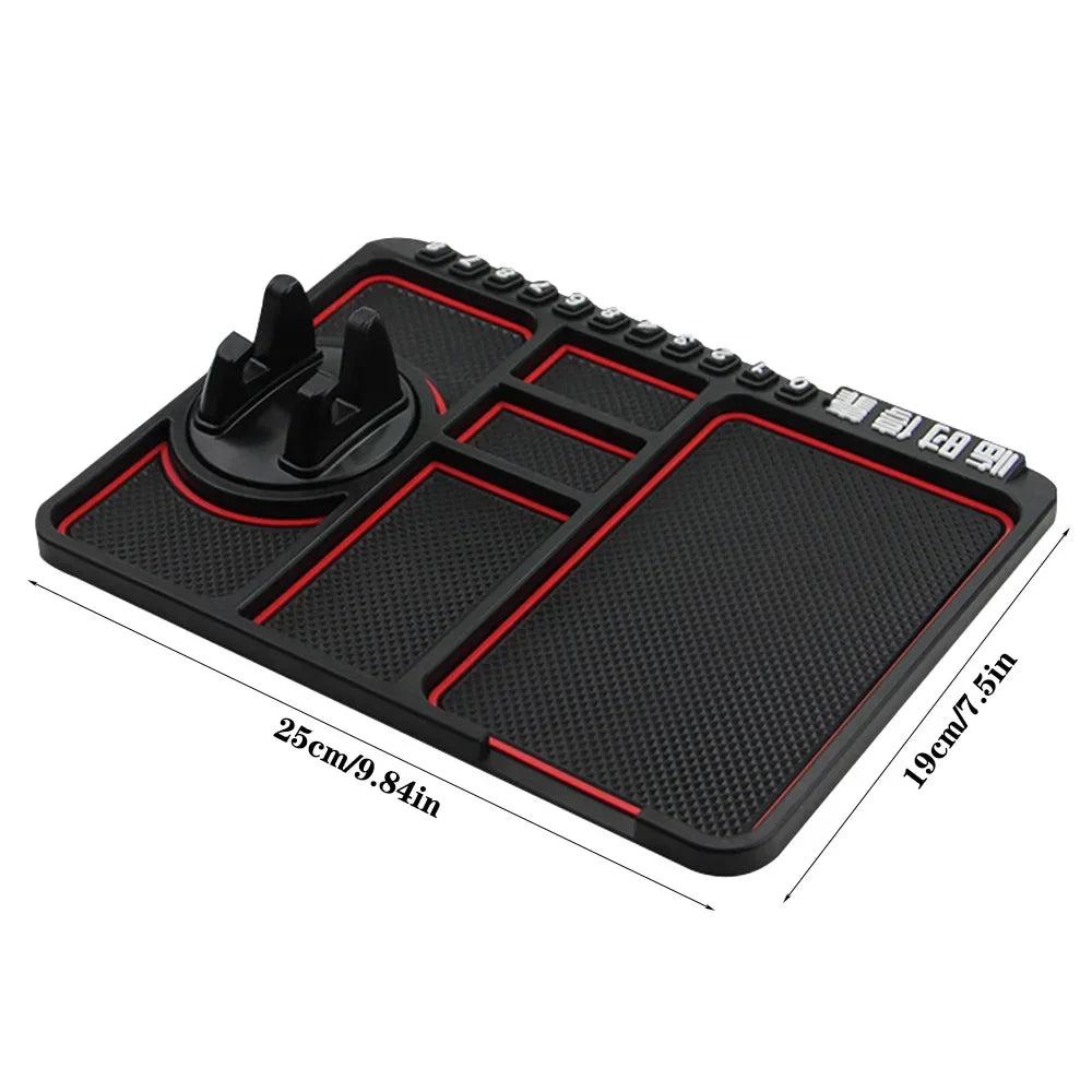 Car Anti-Slip Dashboard Mat & Phone Holder