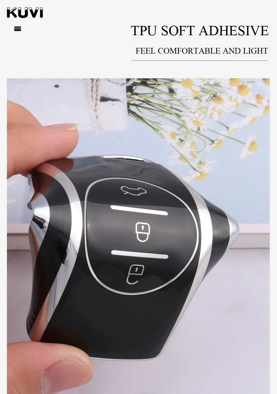 TPU Key Cover for Chery Tiggo & Exeed – Fashion Protective Shell Case