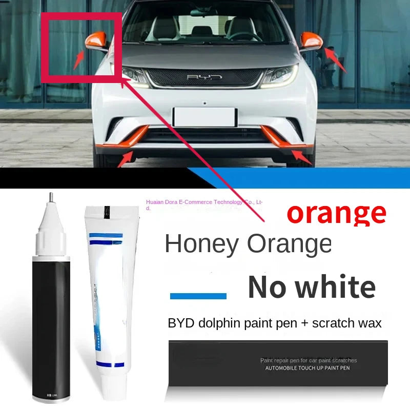 Touch-Up Paint Pen for BYD Dolphin / ATTO 2 – White & Grey (12ml)