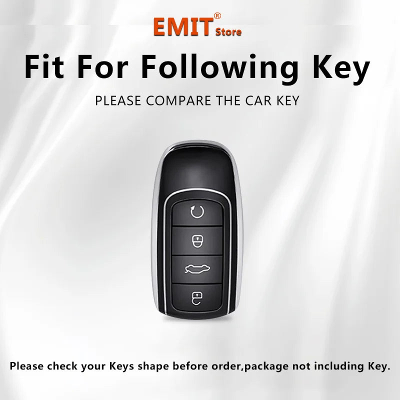 Zinc Alloy Key Case for Chery Jaecoo, Omoda, Tiggo, Arrizo