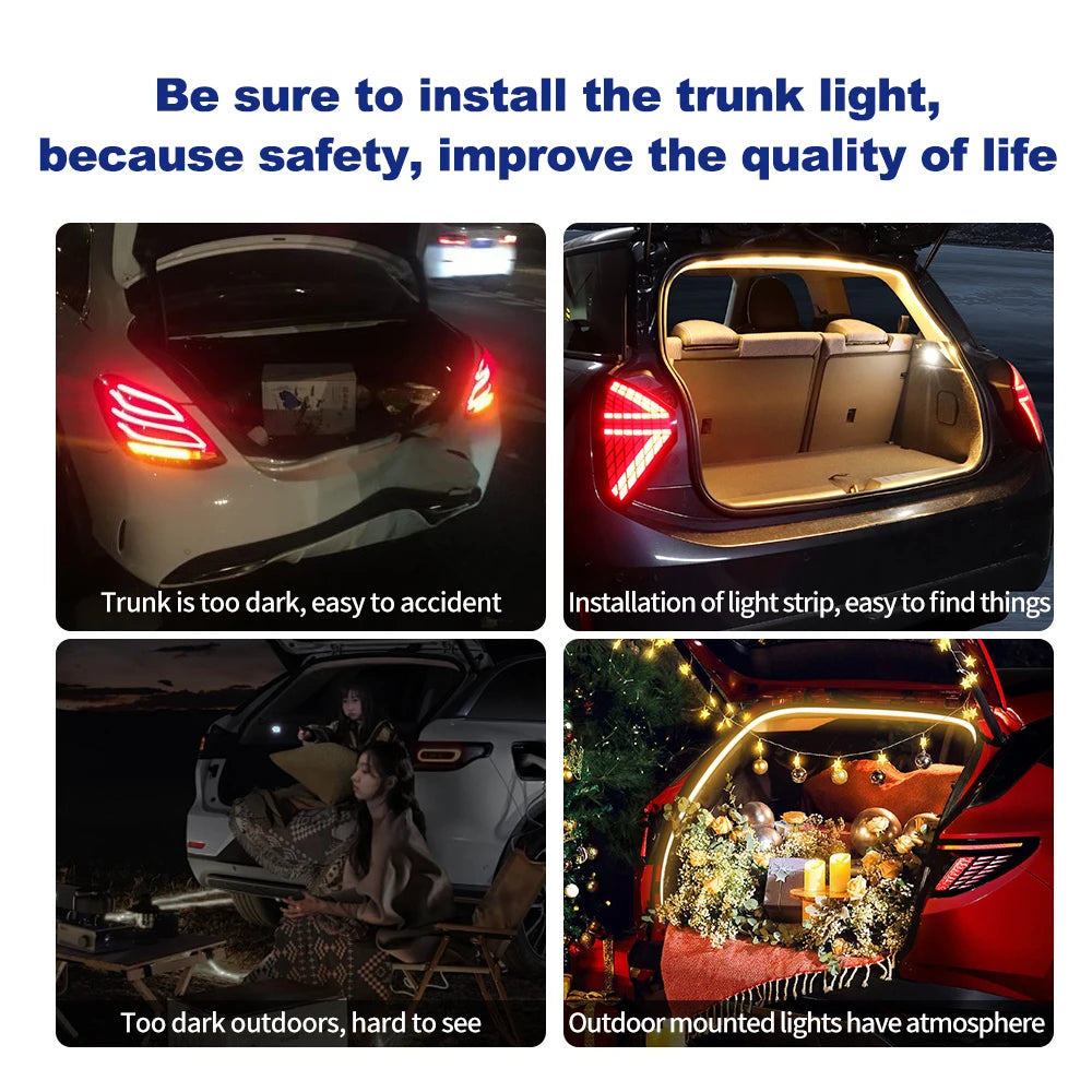 LED Rear Trunk Light Bar for BYD Atto 3 / Dolphin / Seagull / Seal EV (2022–2024)