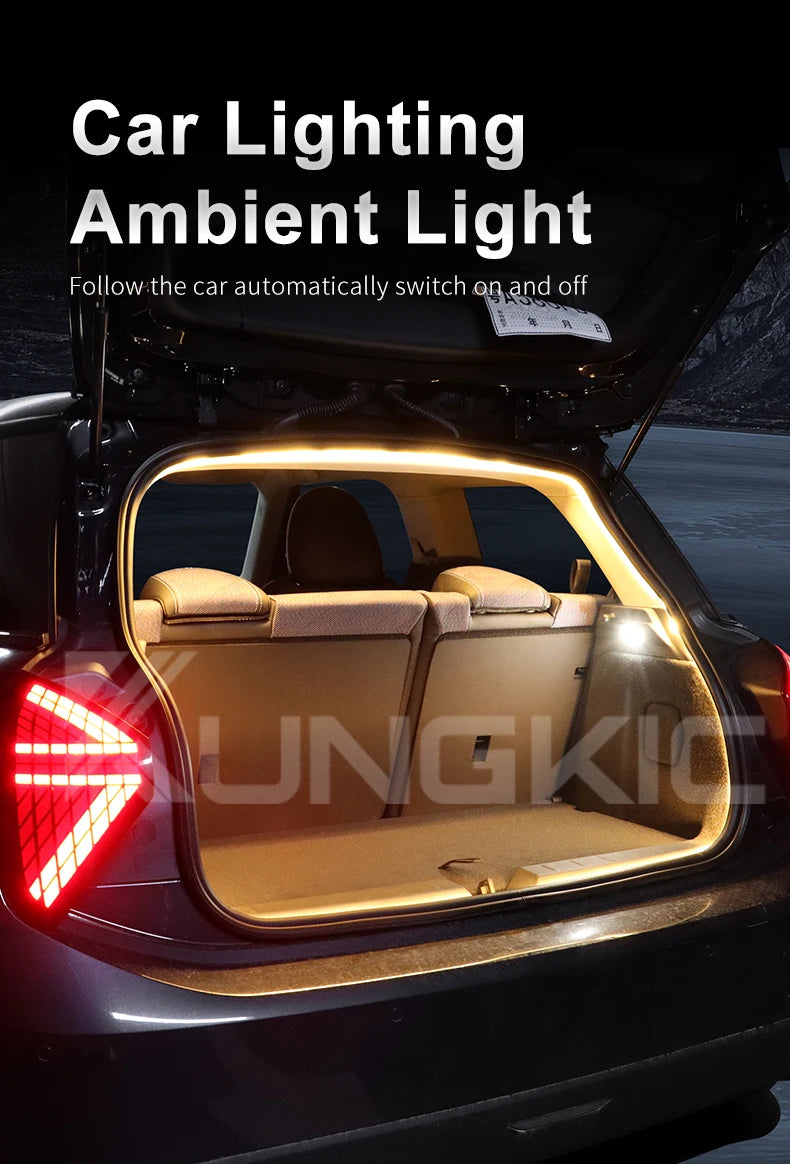 LED Rear Trunk Light Bar for BYD Atto 3 / Dolphin / Seagull / Seal EV (2022–2024)