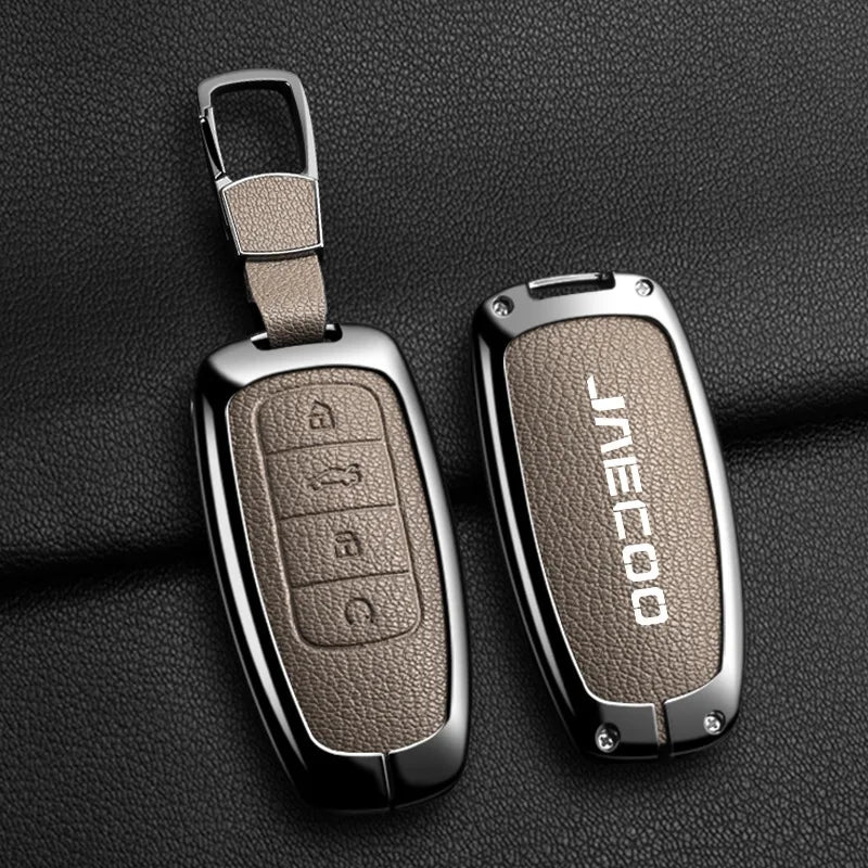 Galvanized Alloy Key Case for Omoda JAECOO J6, J7, J8, Phev 2023-2025