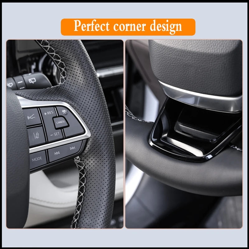 Custom Braid Microfiber Steering Wheel Cover for Chery Omoda C5 FX (2022–2024)