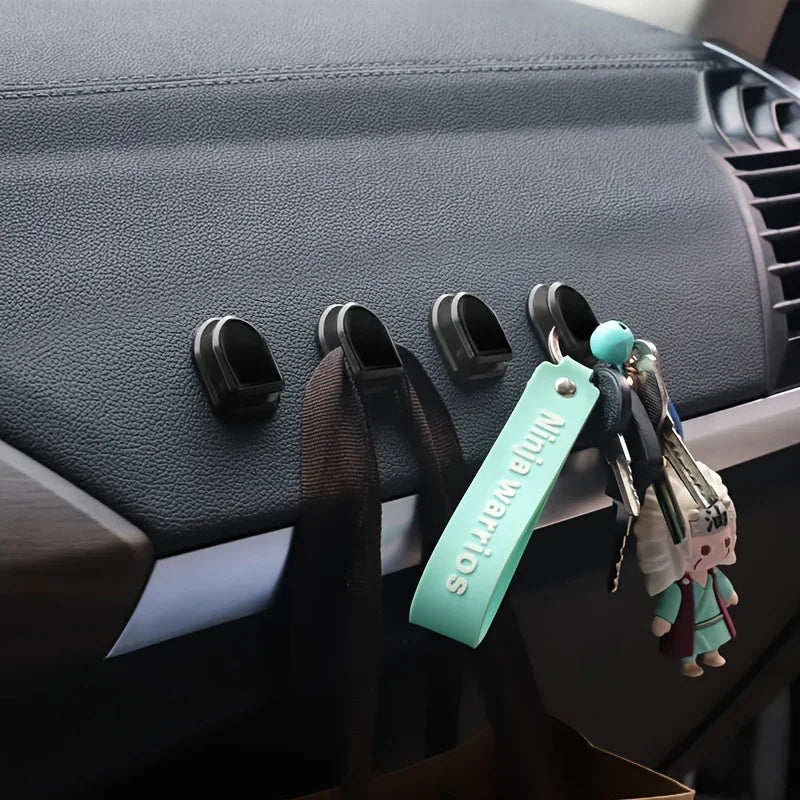 Hidden Car Seat Hooks – Cute & Multifunctional Auto Organizer