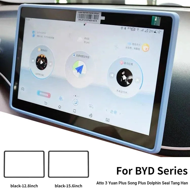 Navigation Screen Silicone Frame – For BYD Atto 3, Dolphin, Seal & More