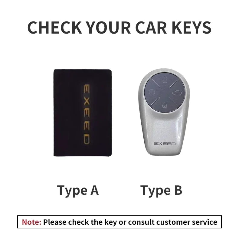 Leather Key Case for Chery EXEED – Stylish Car Fob Cover