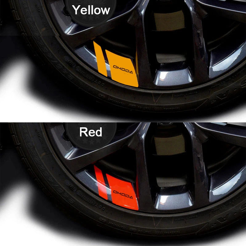Omoda C5/C5 FX Wheel Stickers – 6pcs